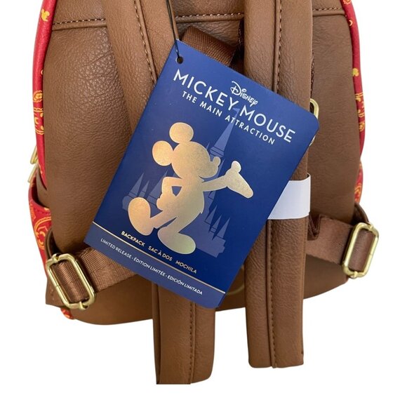 Disney Loungefly Mickey Mouse Main Attraction Thunder Mountain Railroad Backpack main image 7